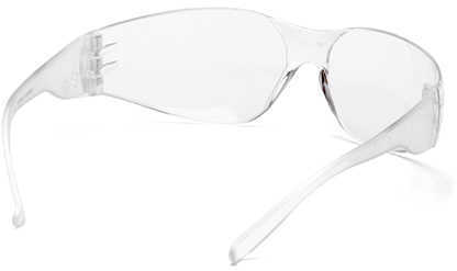 Pyramex Safety Products Intruder Safety Glasses Clear Lens with Clear Temples Md: S4110S