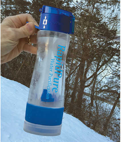 RapidPure Intrepid Water Bottle with Pioneer Purifier