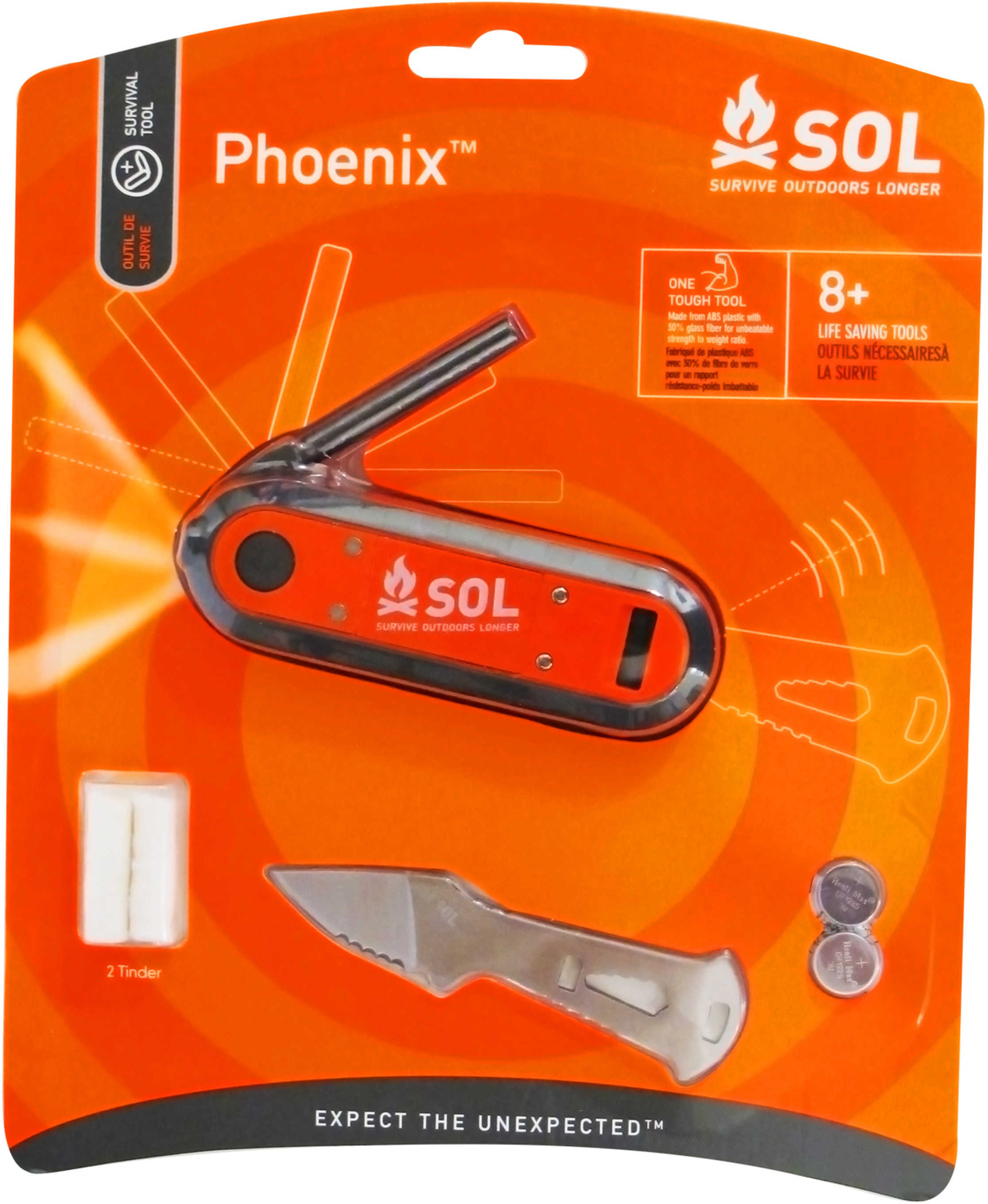 AMK Sol Phoenix Survival Kit W/ 6 TOOLS And FXD BLD Knife