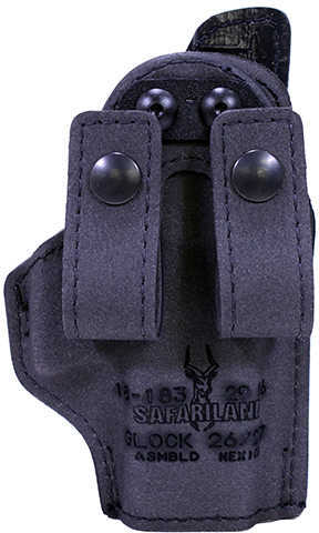 Safariland Model 18 Right Hand Inside Waistband Holster in Black