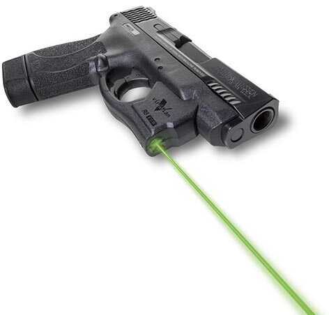 Viridian Weapon Technologies Reactor 5 G2 Green Laser Fits M&P Shield Black Finish Features ECR INSTANT-ON Includes Ambi