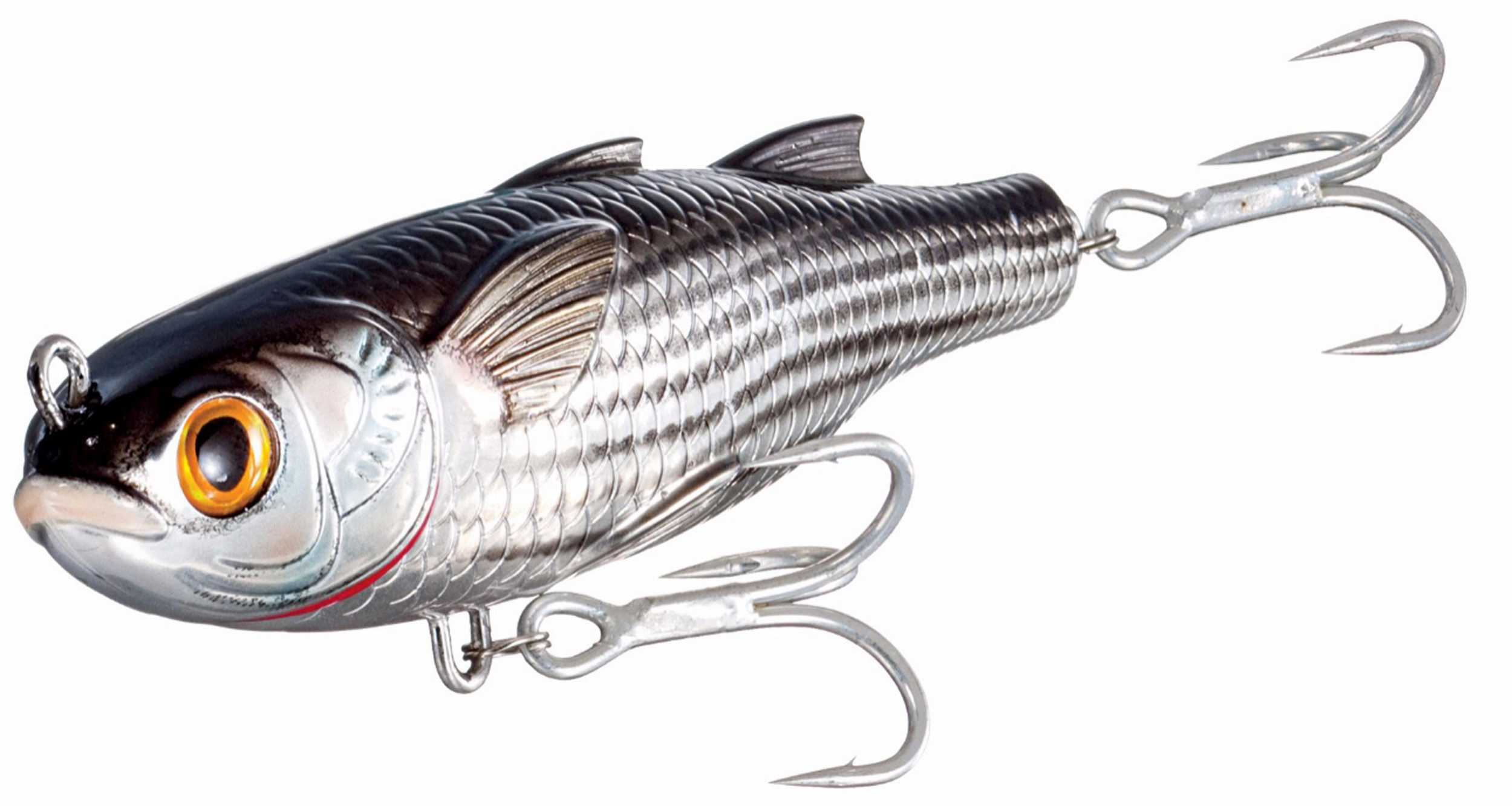LT MULLET TWITCHBAIT 3.5" SILVR/BLK