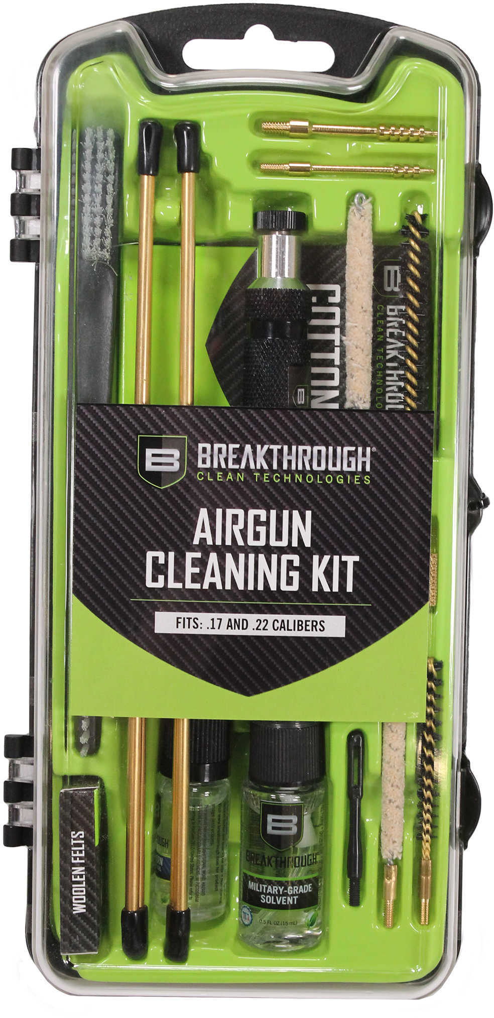 Breakthrough Clean BTCCCAG Vision Series Cleaning Kit Airgun 17-22 Cal