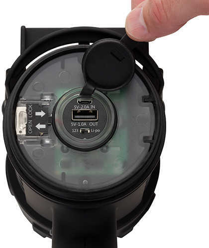BG High Noon L.E.D. Spotlight 100-1400 Lumens Rechargeable