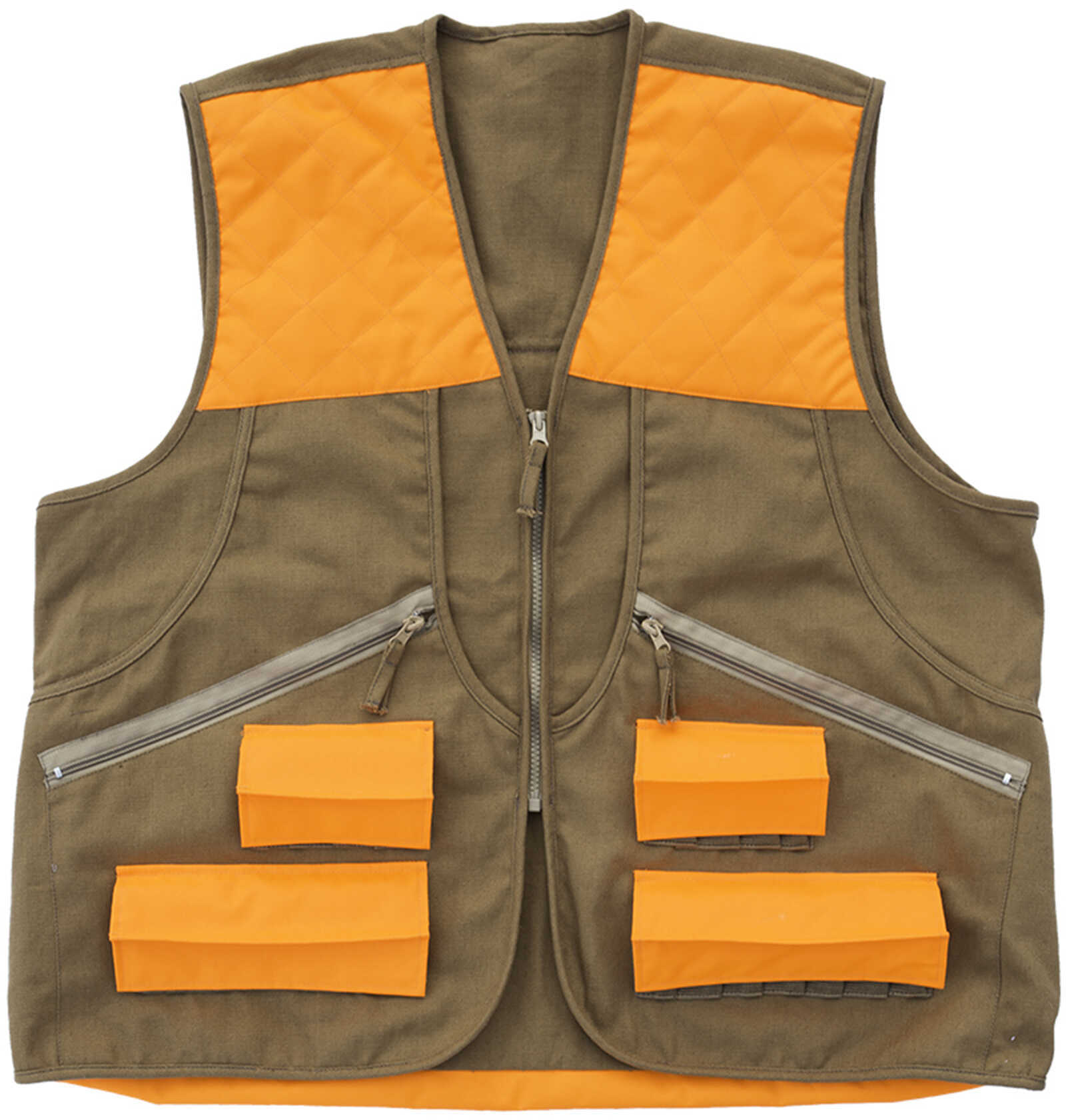 Allen Springer Upland Vest Brown/oOrange XL-XXL