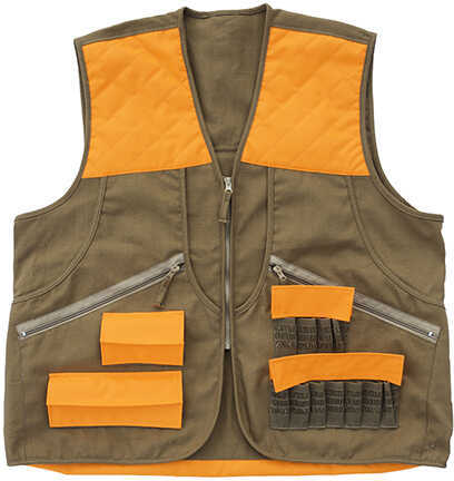 Allen Springer Upland Vest Brown/oOrange XL-XXL