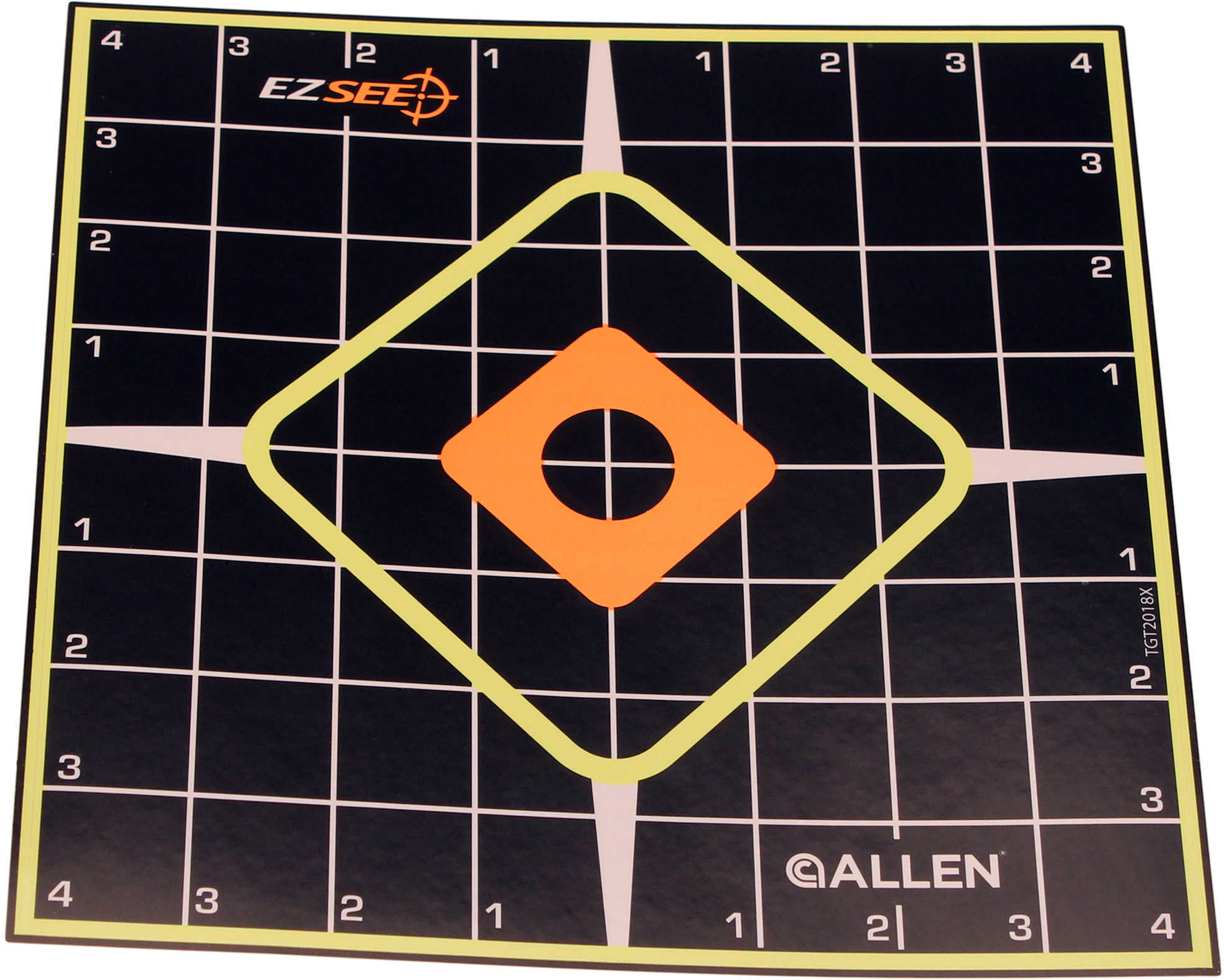 Allen EZ Aim Splash Adhesive Grid Target 6-Pk 8"X8"