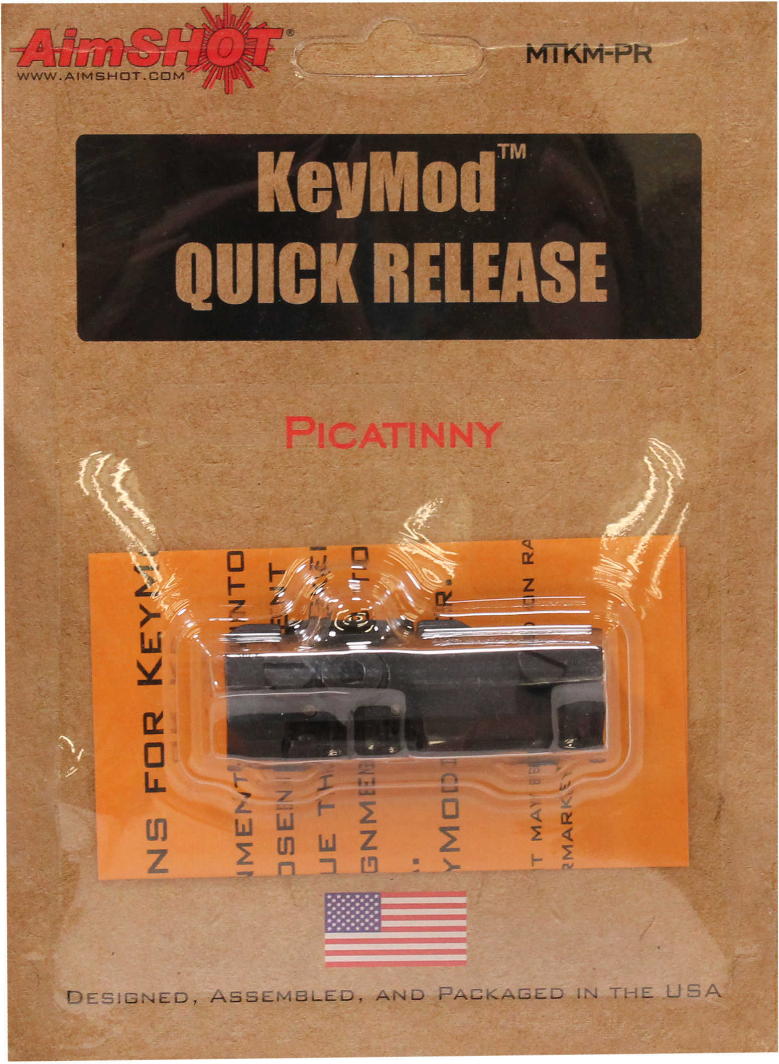Aimshot Quick Release KEYMOD Adapter Picatinny Rail