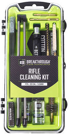 Breakthrough Clean Technologies Vision Series Cleaning Kit For AR15 Includes Rod Sections Hard Bristle Nylon