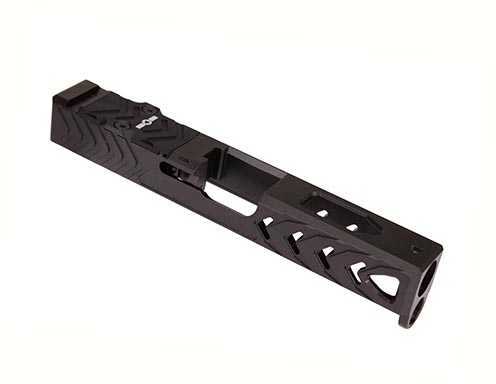 Patriot Ordnance Factory 01431 for Glock 19 Gen4 Stripped Slide 17-4 Stainless Steel Black Nitride