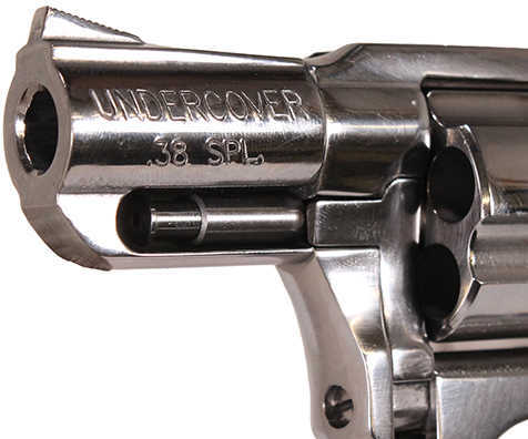 Charter Arms Undercover Revolver 38 Spl. 2 in. Hi-Polish and Wood 5 Shot Model: 73829
