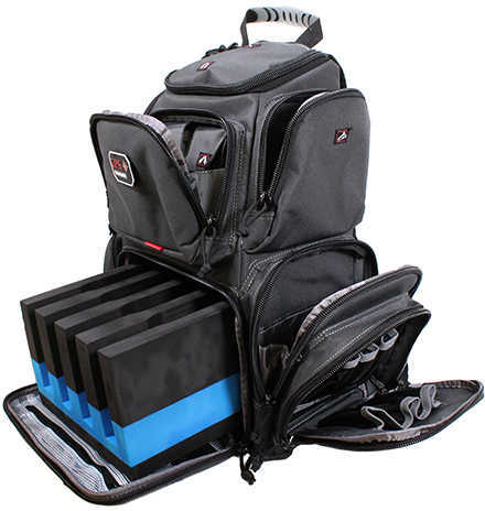 G-Outdoors Inc. Handgunner Backpack Gray Soft GPS-1711BPG