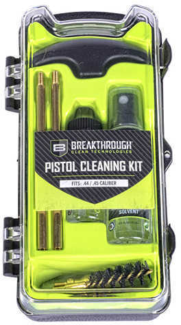 Breakthrough Clean Technologies Vision Series Cleaning Kit For 44/45 Cal Includes Rod Sections Hard Bristle Nyl