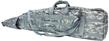 NCSTAR Drag Bag 45" Rifle Case Nylon Gray Digital Includes Backpack Shoulder Straps CVDB2912D