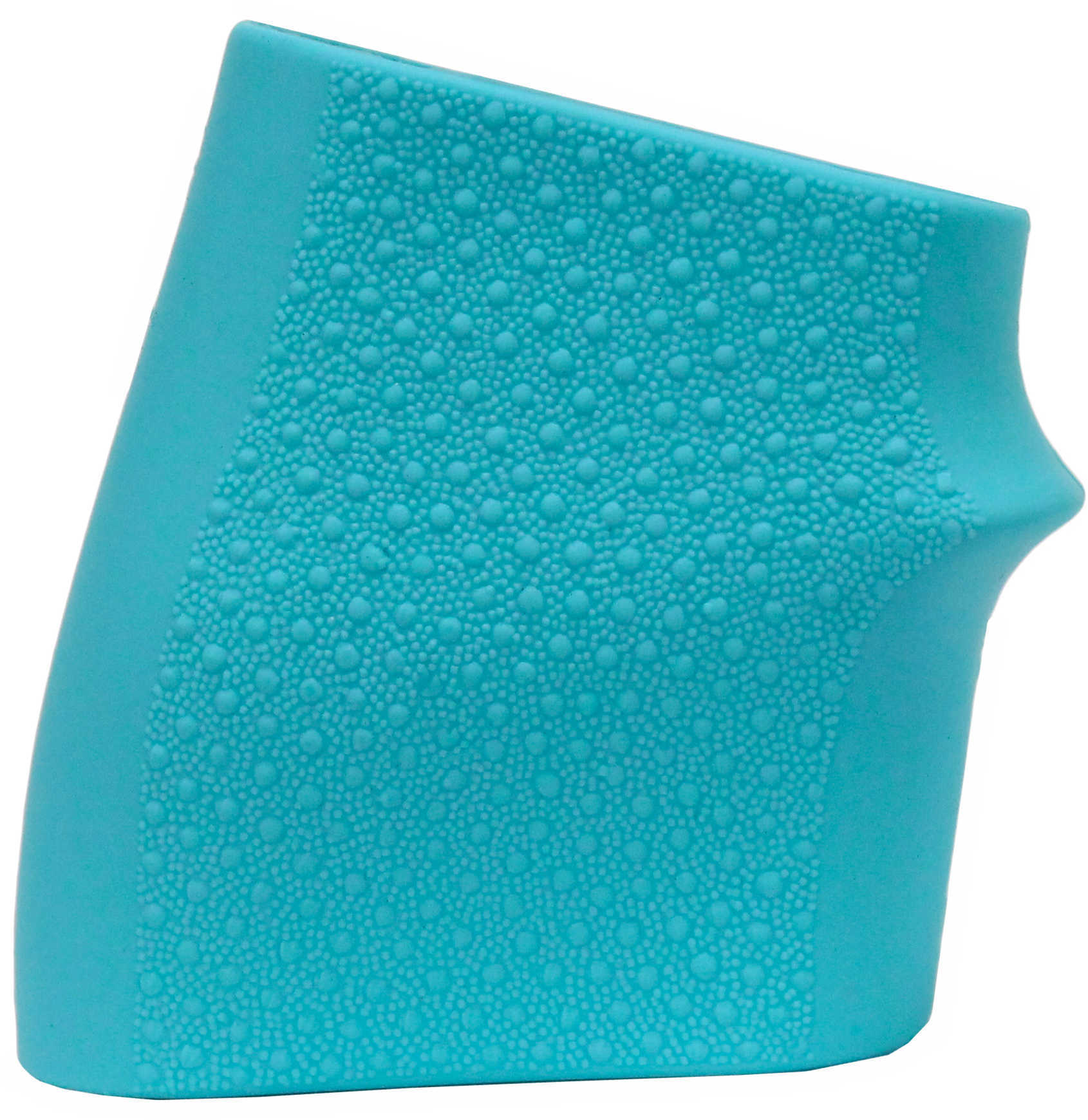 Hogue 18004 HandAll Jr. Grip Sleeve Most 22, 25, 38 Pistols Textured Rubber Aqua Blue