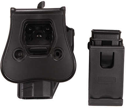 Bulldog TR-SWMP Thumb Release with Mag Holder Belt S&W M&P/M&P 2.0 Polymer Black