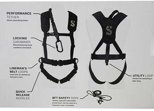 Summit Mens Sport Safety Harness - Large 35" To 46-img-1