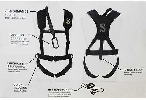 Summit Mens Sport Safety Harness - Medium 28" To 35" Waist Size