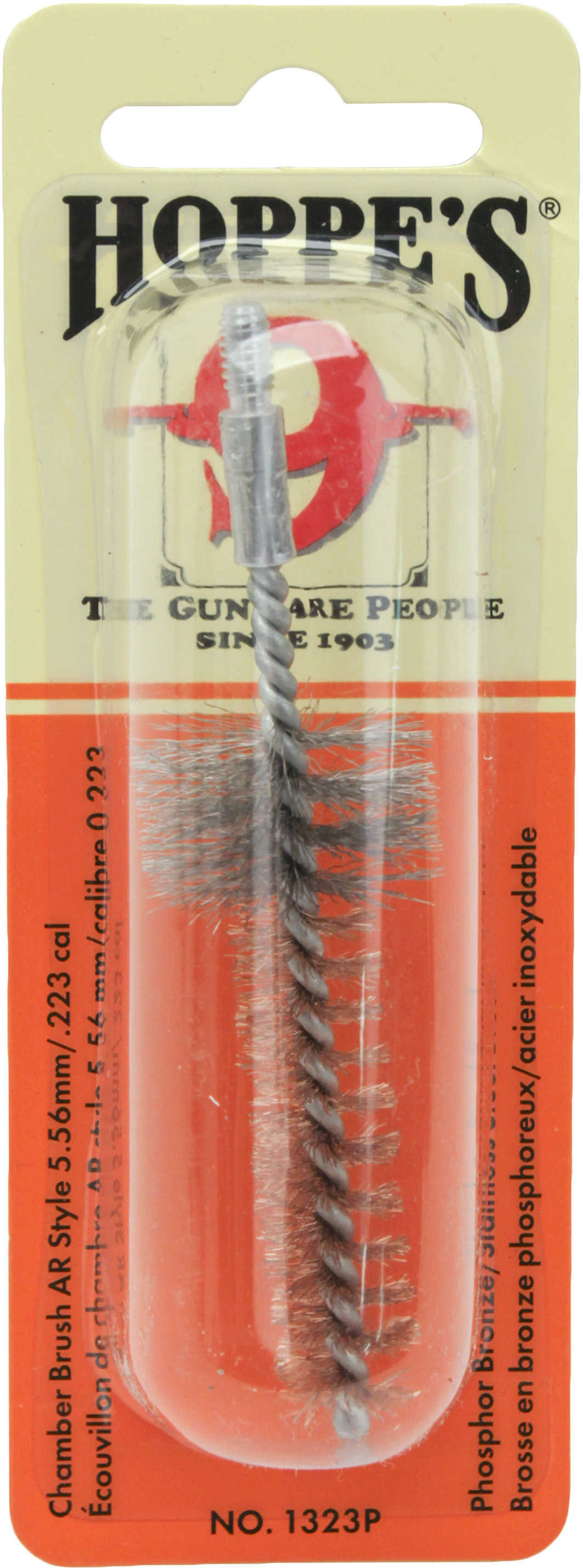 Hoppes Bronze Rifle Chamber Brush AR,5.56MM/.223