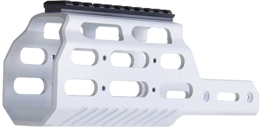 KRISS USA Inc Receiver Extension Kit Picatinny Side Rail Kit And Mounting Hardware Fits GEN II CRB Alpine White KVA-VMRA