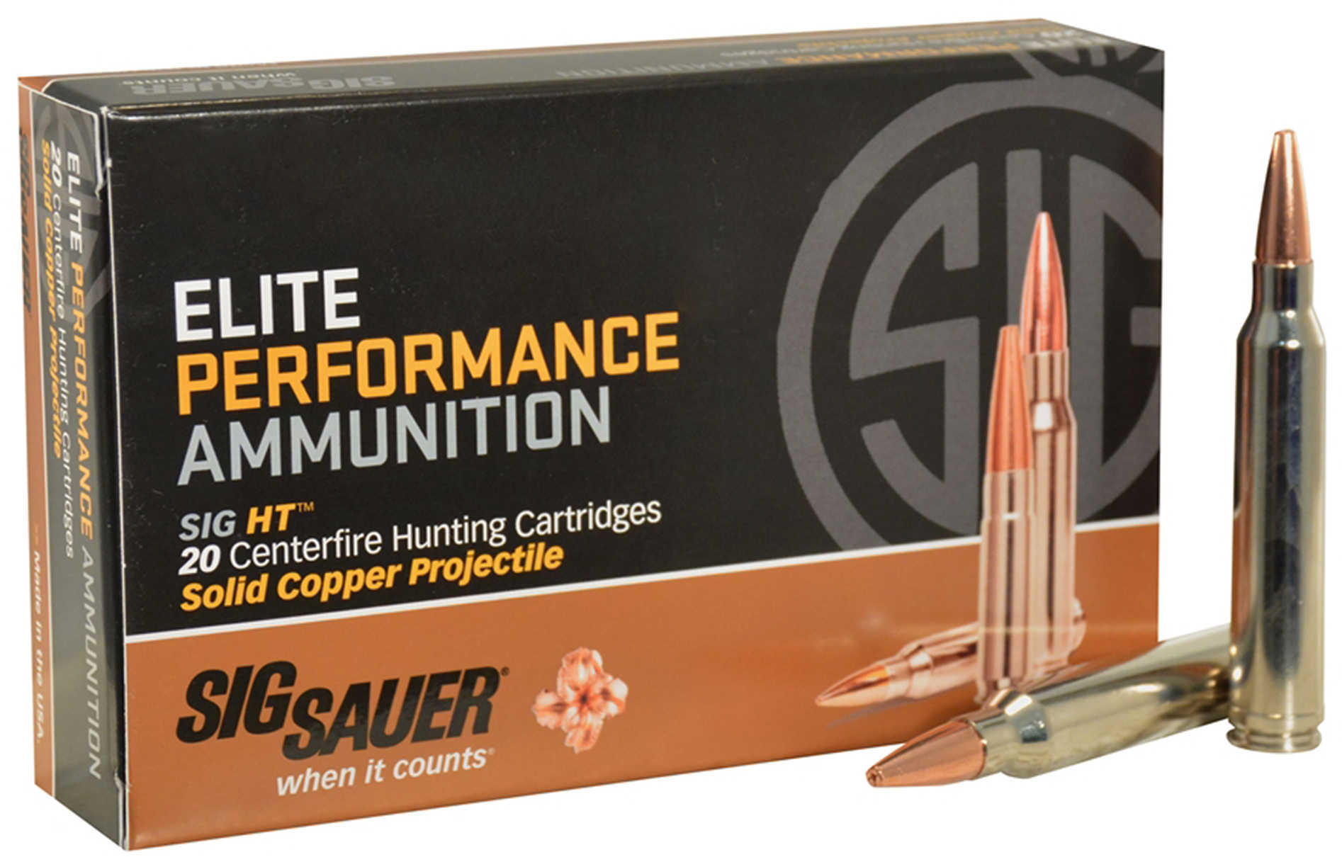 300 Win Mag 165 Grain Jacketed Soft Point 20 Rounds Sig Sauer Ammunition 300 Winchester Magnum