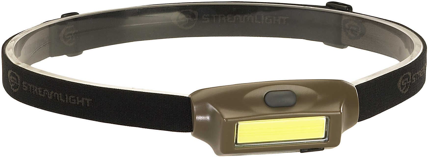 Streamlight 61706 Bandit Rechargeable Headlamp 180 Lumens Led White/Red Lithium Coyote