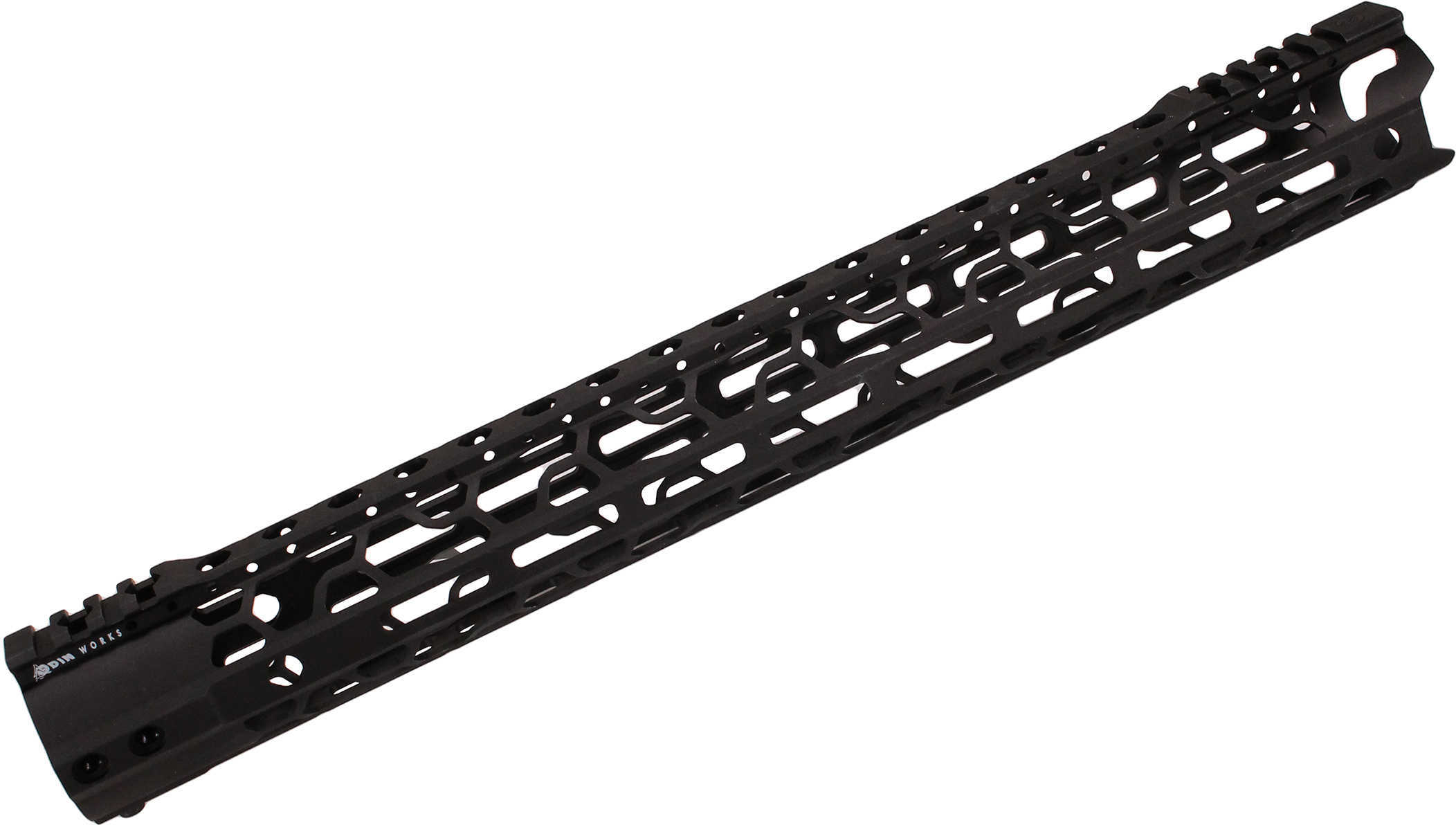 Odin Works F17MLO23082.06 02 Lite AR-10 M-Lok Forend 17.50" M-LOK, Black Aluminum, Mounting Hardware Included For AR-10