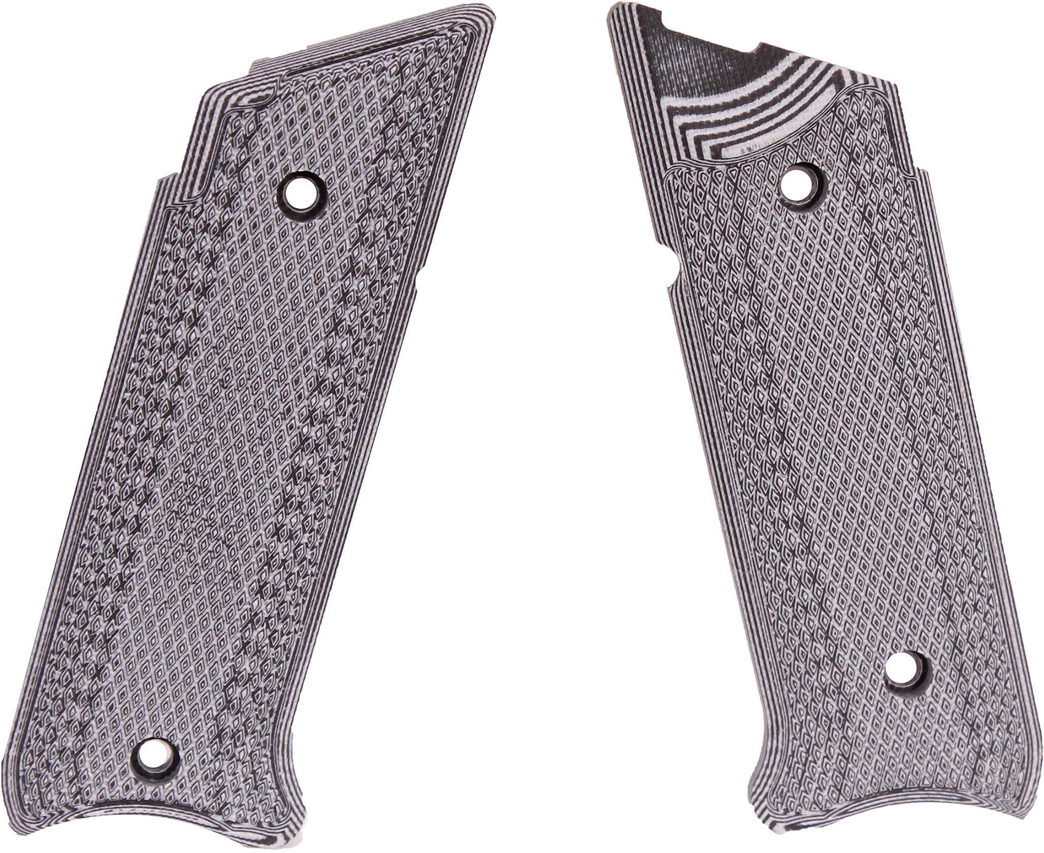 Pachmayr 61076 G10 Tactical Pistol Grip Ruger® MKIV Checkered Gray/Black