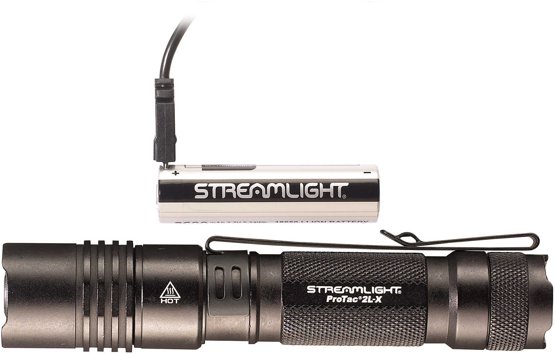 Streamlight 88082 ProTac 2L-X USB 500 Lumens Rechargeable Lithium Black
