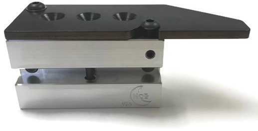 Bullet Mold 3 Cavity Aluminum .459 caliber Plain Base 500gr with Spire point profile type. Designed for Powder