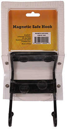SnapSafe 75911 Magnetic Safe Hook Black Steel