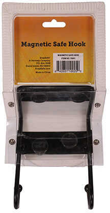 SnapSafe 75911 Magnetic Safe Hook Black Steel