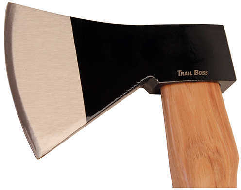 Cold Steel Cs-90Ta Trail Boss 4.50" 1055 Carbon Blade American Hickory Handle 27" Long