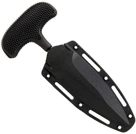 Cold Steel Cs-12DBST Safe Maker I 4.50" Fixed Spear Point Plain Stone Washed AUS-8A SS Blade/ Black Kray-Ex Handle Inclu