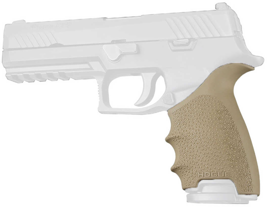 Hogue HANDALL Beaver Tail Grip Sleeve Sig Sauer P320 FDE