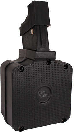 Promag DRMA1 AR-10 Drum Magazine 308 Winchester/7.62 Nato 50 Rd AR-308 Steel/Polymer Black Finish