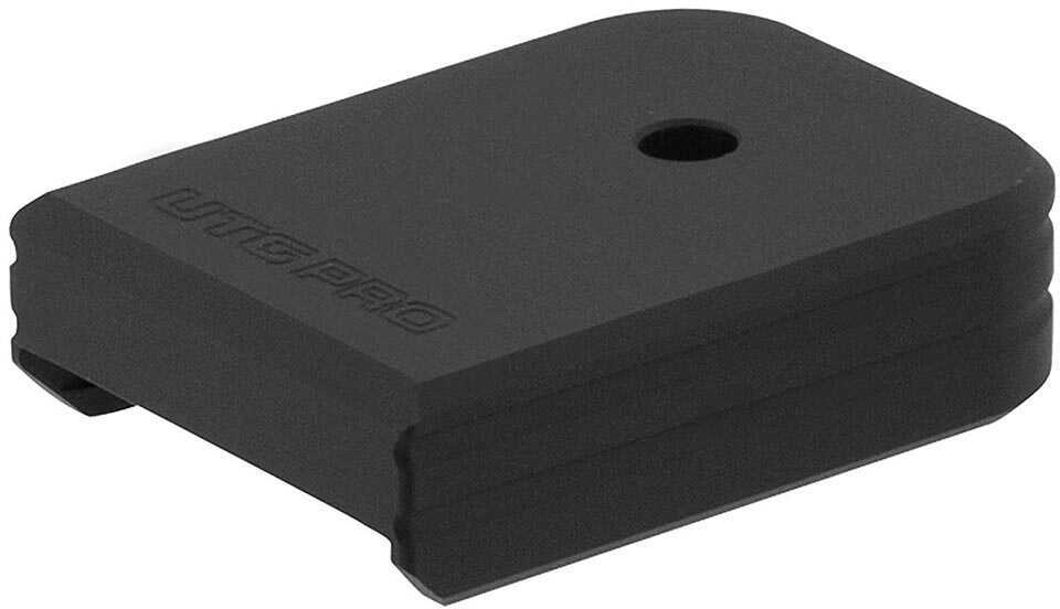 UTG Pro +0 for Glock Large Frame Base Pad Matte Black Aluminum