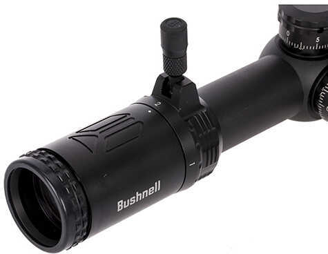Bushnell AR71424 AR Optics 1-4x 24mm Obj 112-27 ft @ 100 yds FOV 30mm Tube Black Matte Finish Drop Zone-223 (SFP)