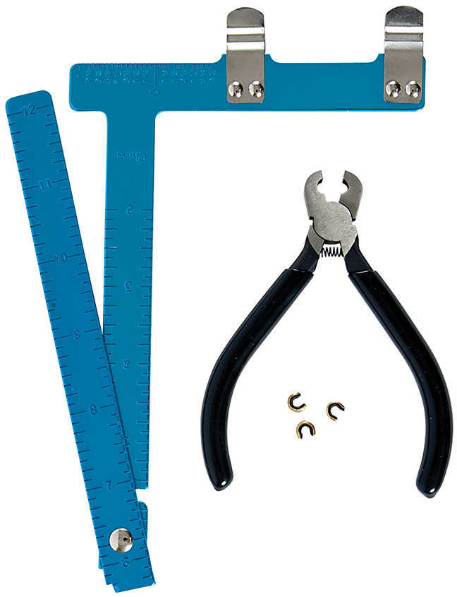 Allen Bow Tuning Kit Compact Bow Square/Brass NOCKS W/Plier