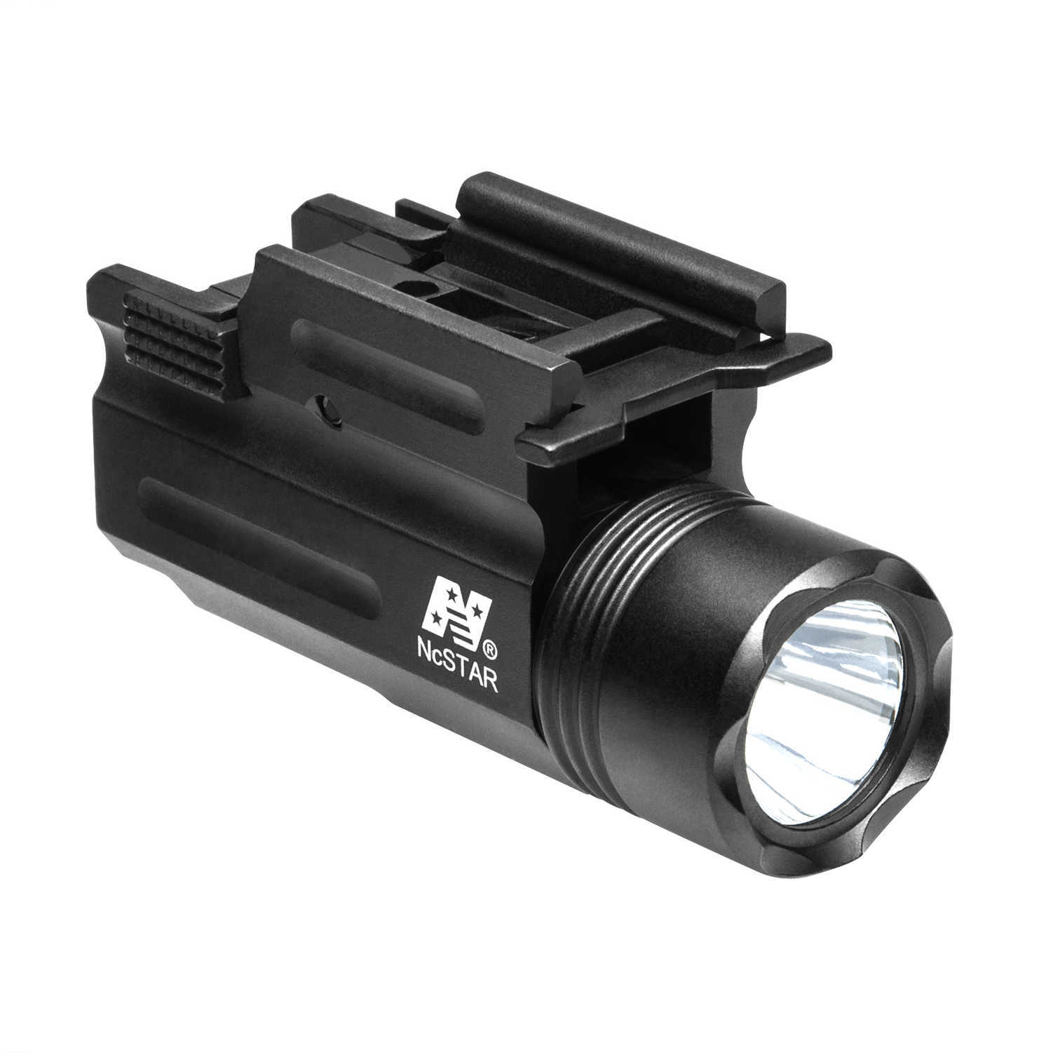 NCSTAR Flashlight & Green Laser with Quick Release Mount Fits Picatinny/Weaver Rail 200 Lumens Black Light and are
