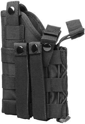 NCSTAR Ambidextrous Modular MOLLE Holster Black Nylon Two Removable Straps with snap-buttons CVHOL2953B