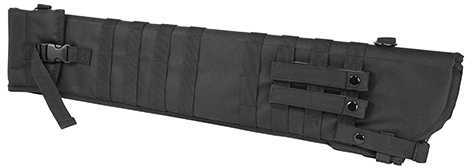 NCSTAR Shotgun Scabbard Black Nylon 29" Length Six Metal D-Ring locations Includes Padded Shoulder Sling CVSCB2917B