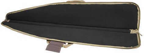 NCSTAR 2958 Series Shotgun Case Brown Nylon 54" Length Metal Lockable Zipper Pulls Includes Adjustable 2" Shoulder Strap