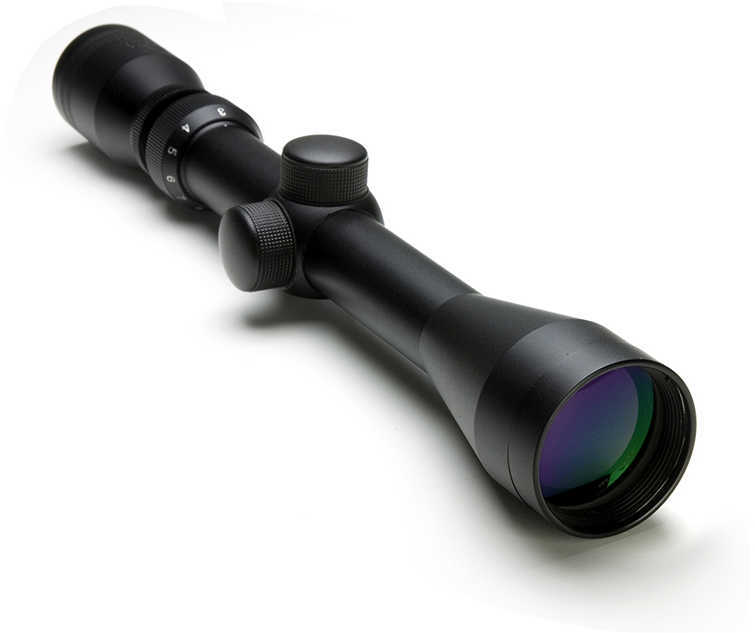 NCSTAR 3-9X40 Full Size Scope Magnification 40mm Objective Lens P4 Sniper Reticle Black Covers Included Weighs