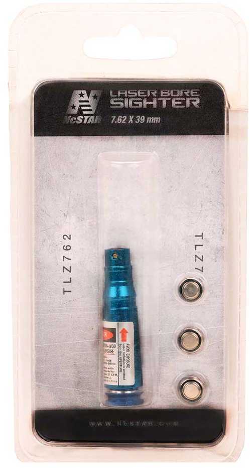 NCSTAR 7.62X39 Laser Cartridge Bore Sighter Blue Finish Fits Chambers TLZ223