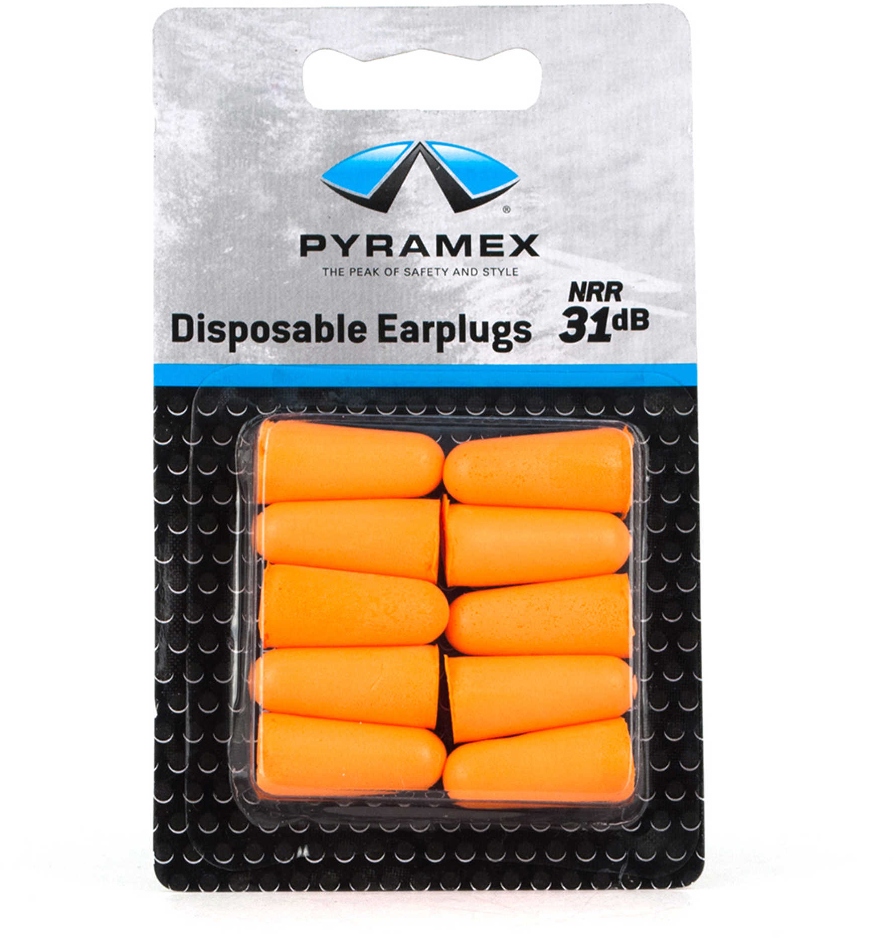 Pyramex Disposable Uncorded Earplugs Nrr 31Db