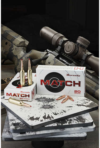 Hornady Match 6.5 Precision Rifle Cartridge (PRC) 147 Grain ELD-Match 20 Round Box Ammo