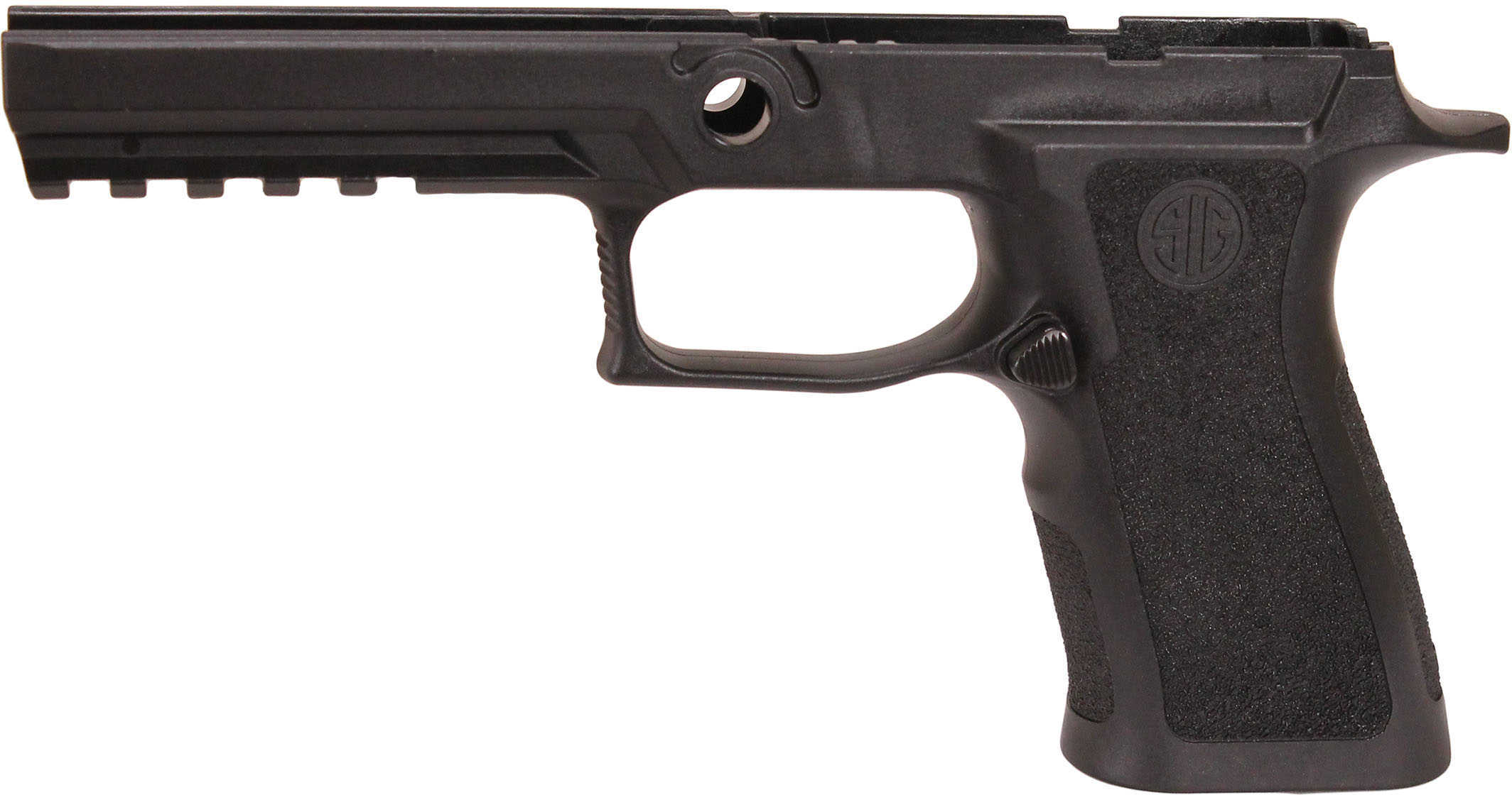 Sig Sauer GRIPX5F943MBLK P320 Grip Module X-Five, 9mm Luger/40 S&W/357 Sig, Black Polymer, Medium Grip Size, Flared Magw