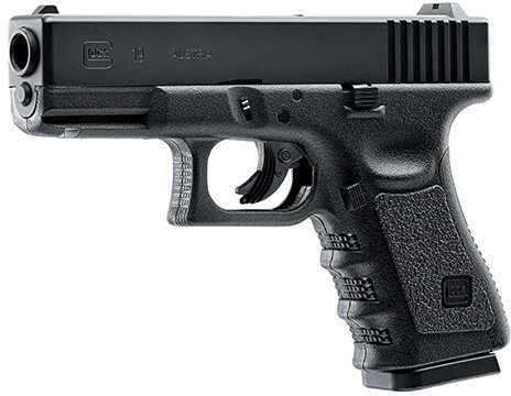 RWS 2255200 for Glock 19 Gen3 CO2 Double .177 BB 16 rd Black Frame Metal Slide