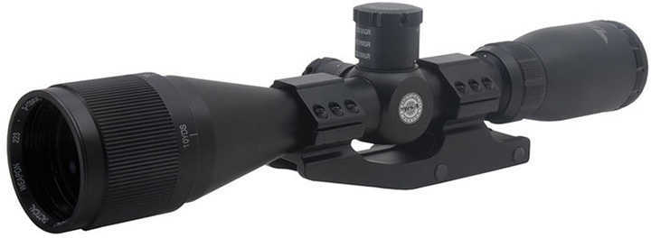 BSA Optics Tactical Weapon Rifle Scope 3-12X40mm 1" Maintube Mil Dot Reticle 1/4 MOA Adjustments Black Color 1 Piece Mou